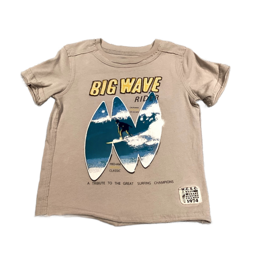 6-9 Boys Koala Kids Light Gray Big Wave Rider Tshirt