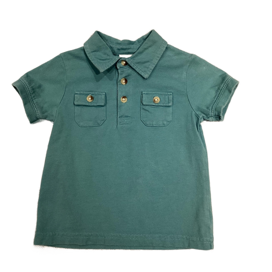 6-9 Boys Koala Kids Dark Teal Polo Shirt