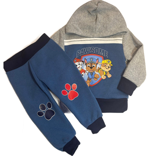 18-24 Boys Nickelodeon Paw Patrol Pawsome Hooded Sweatshirt, Matching Pants