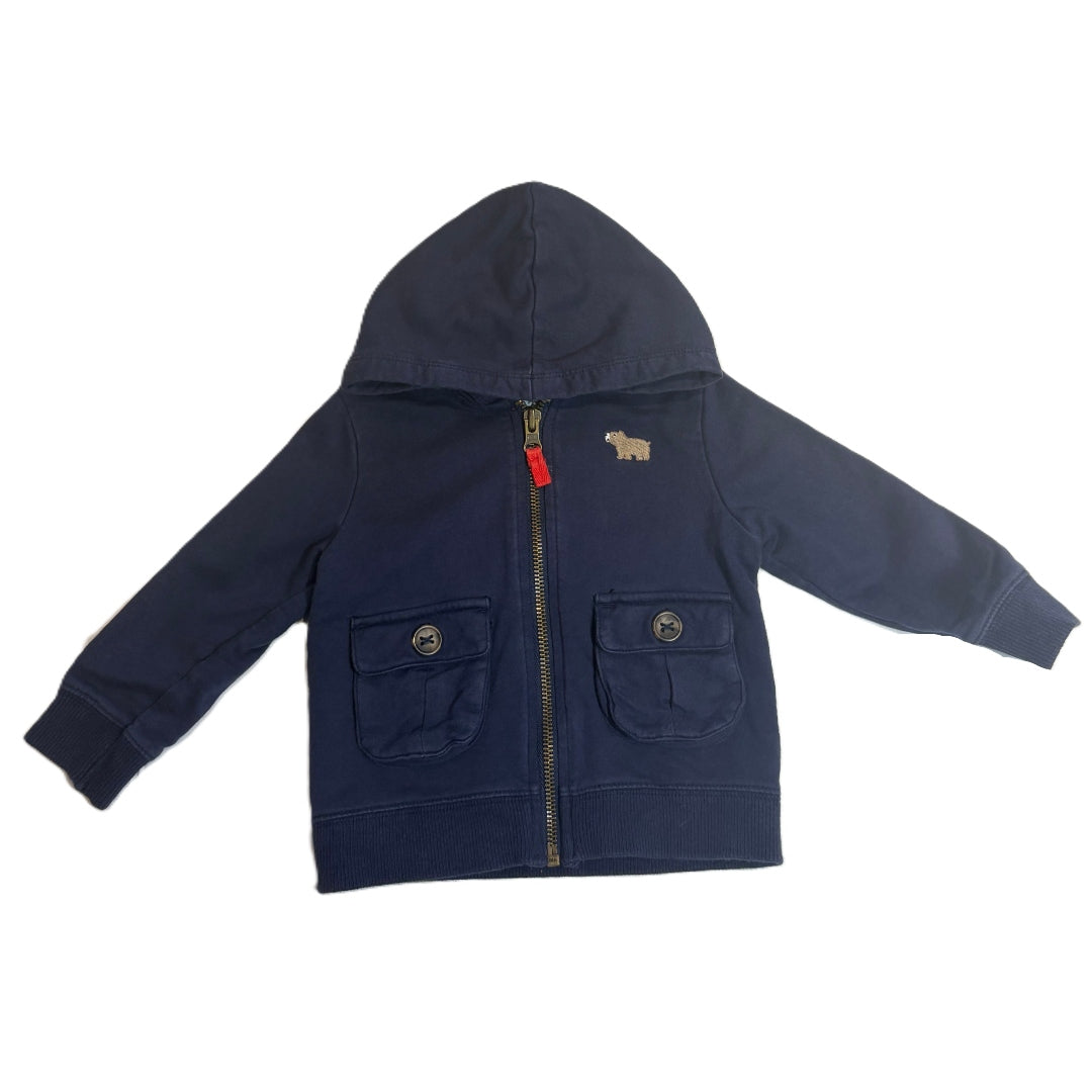 9-12 Boys Carter's Blue Jacket w/Button Pockets