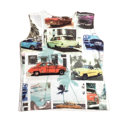 3-6 Boys Koala Kids Car Printed Tank Top