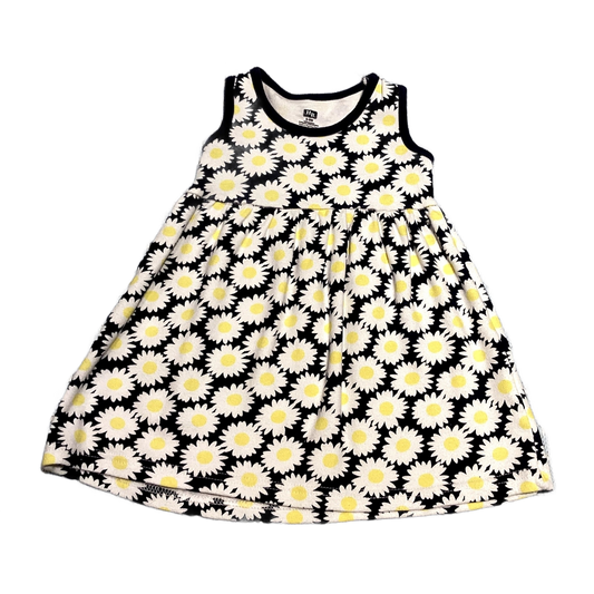 6-9 Girls HB Dark Navy Daisy Dress