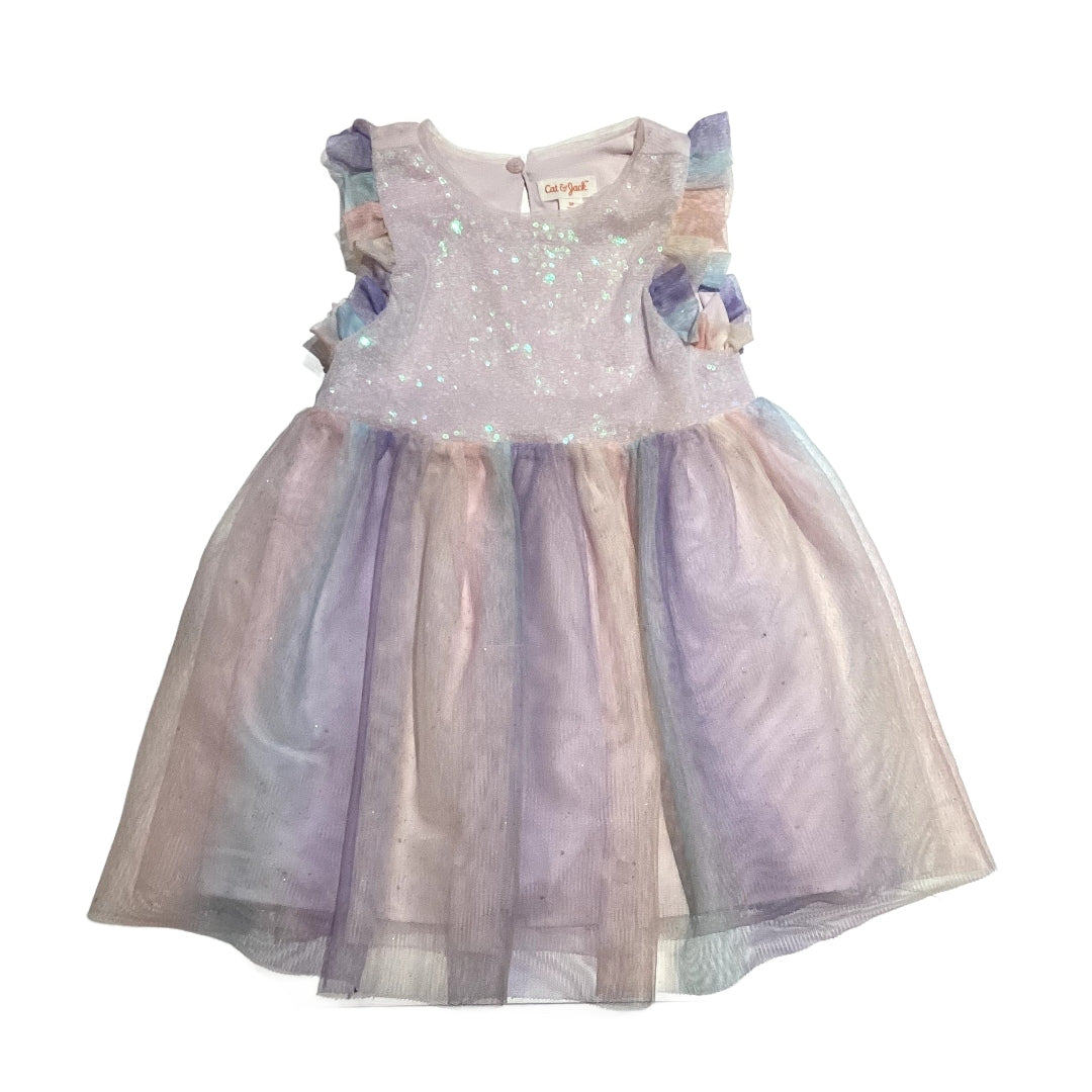 3T Girls Cat & Jack Pastel Multi-Colored Tutu Dress