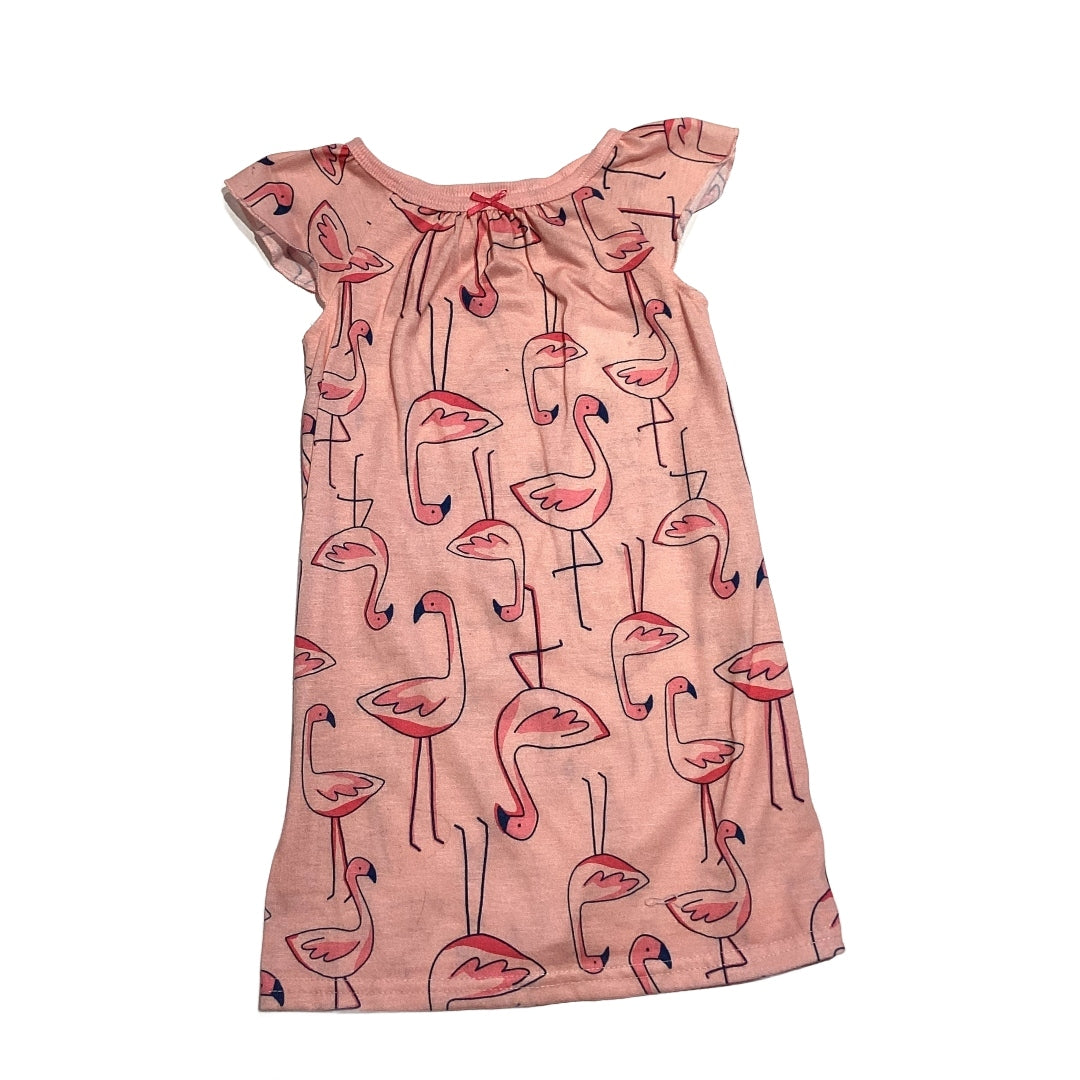 3T Girls Just One You Baby Pink Flamingo Nightgown