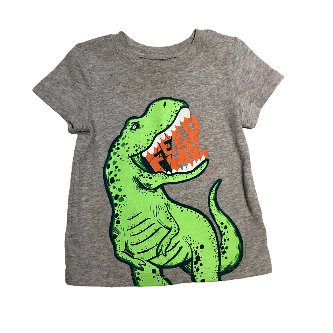 9-12 Boys Cat & Jack Feed Me Dinosaur T-Shirt