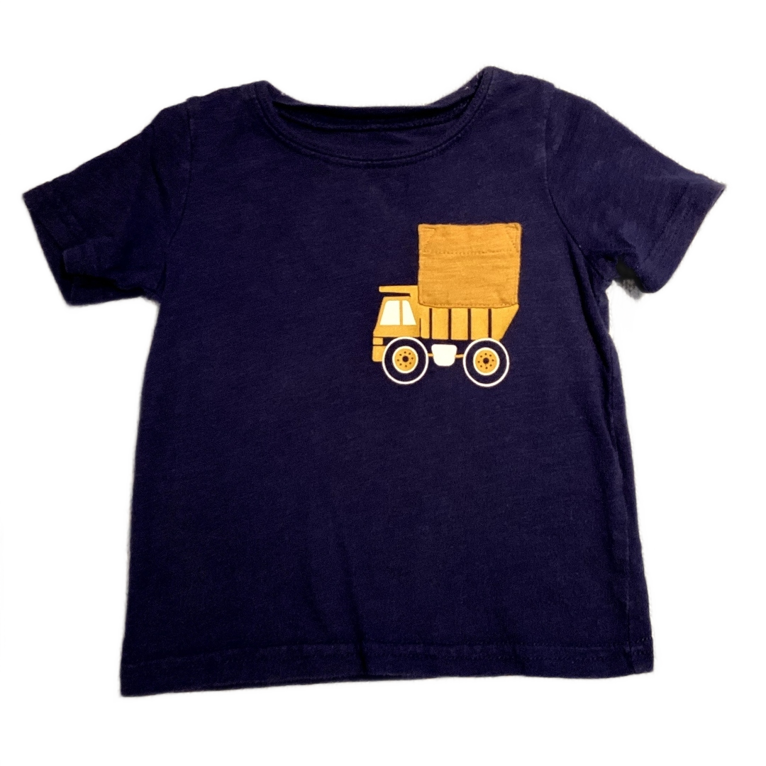 9-12 Boys Carter's Navy Blue Work Truck T-Shirt
