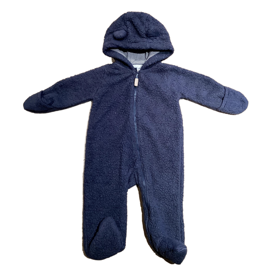 3-6 Boys  Carters Blue Sherpa Bunting