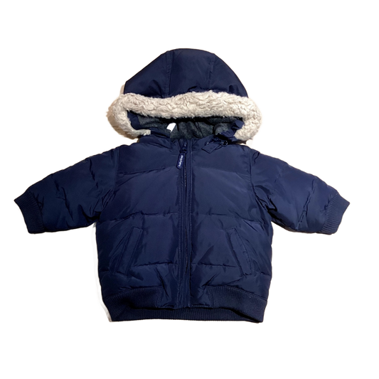 3-6 Boys  Baby Gap Navy Blue Puffer Jacket