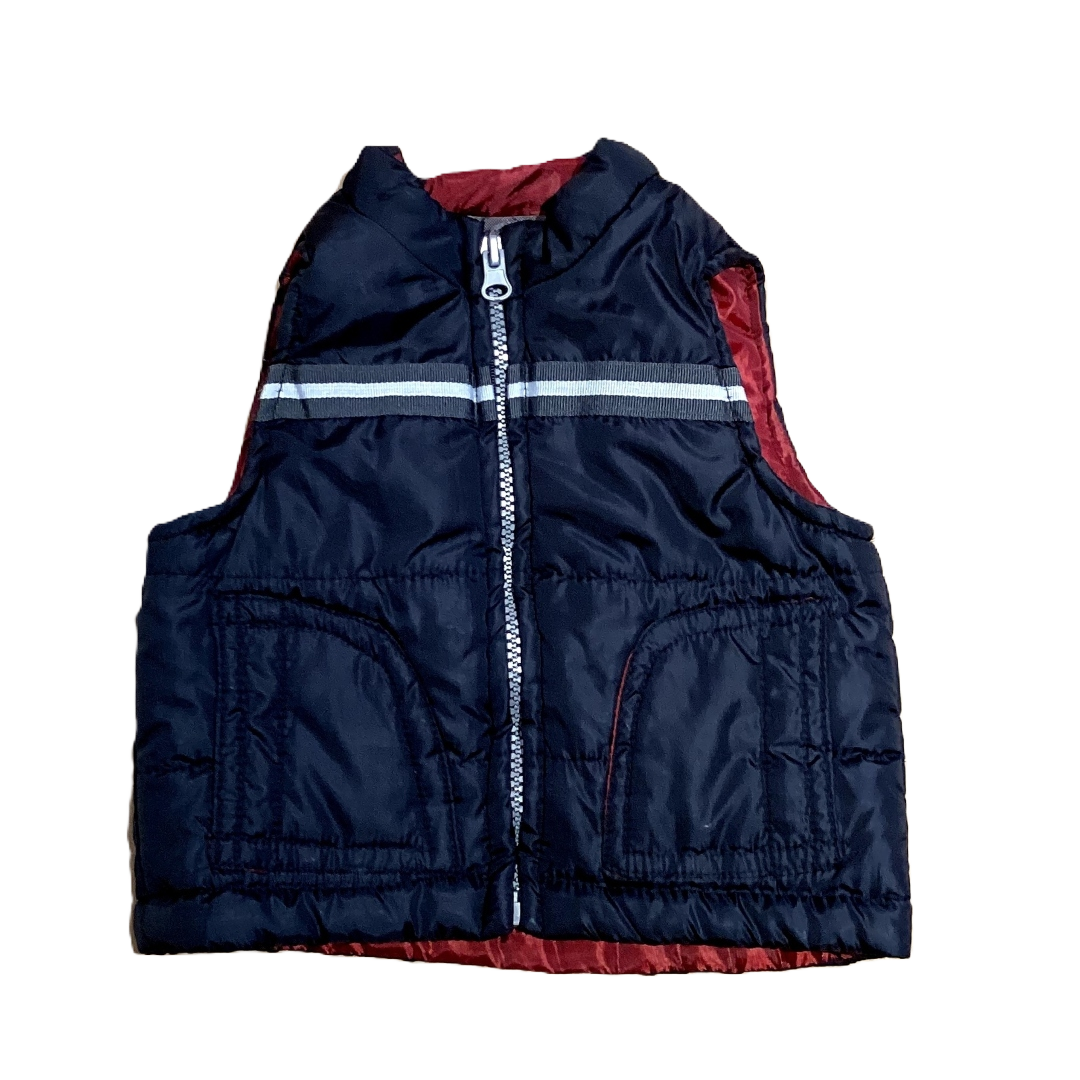 3-6 Boys  Kids Headquarters Navy Blue Puffer Vest