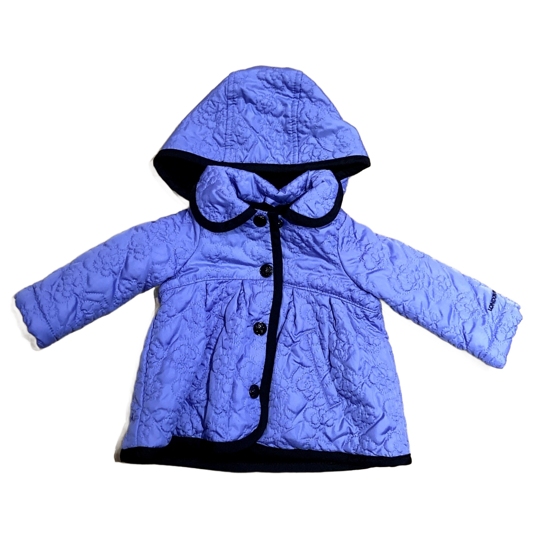 3-6 Girls London Fog Purple Quilted Jacket