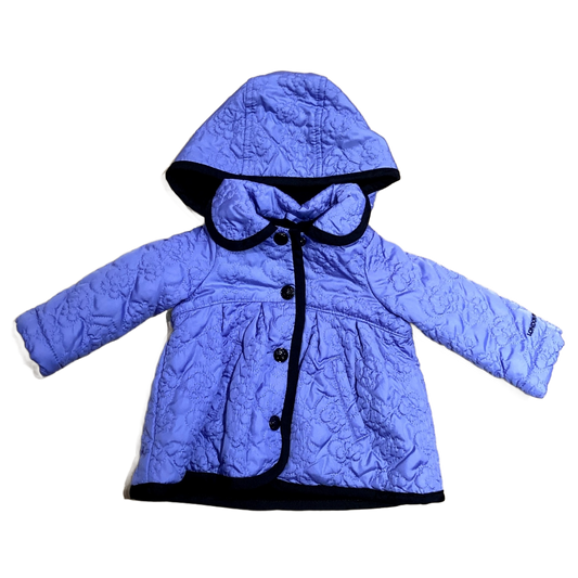 3-6 Girls London Fog Purple Quilted Jacket