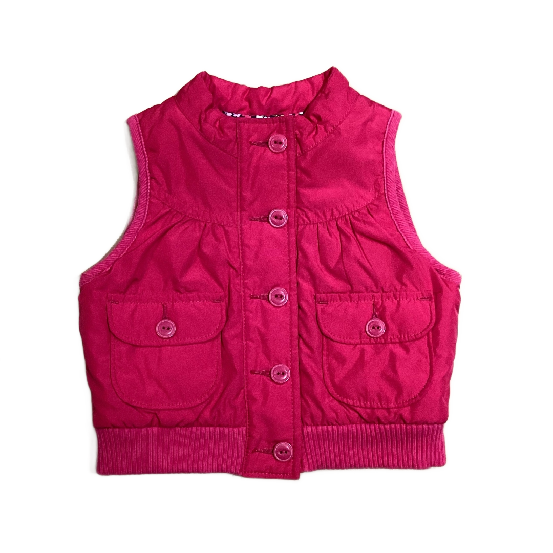 3-6 Girls Baby Gap Hot Pink Vest