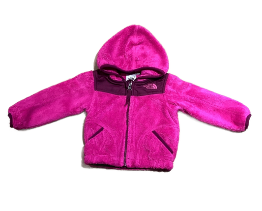 6-12 Girls The North Face Magenta Fleece Jacket