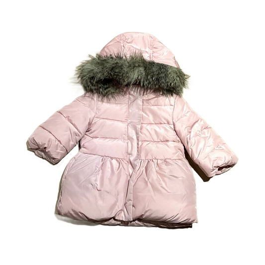 12-18 Girls Baby Gap Dusty Lined Puffer Coat