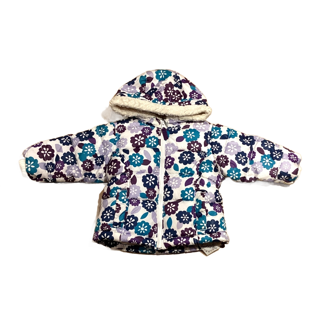 12-18 Girls Old Navy Bold Floral Puffer Coat