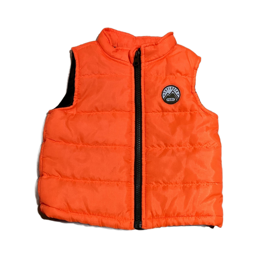 12-18 Boys Healthtex Orange Puffer Vest