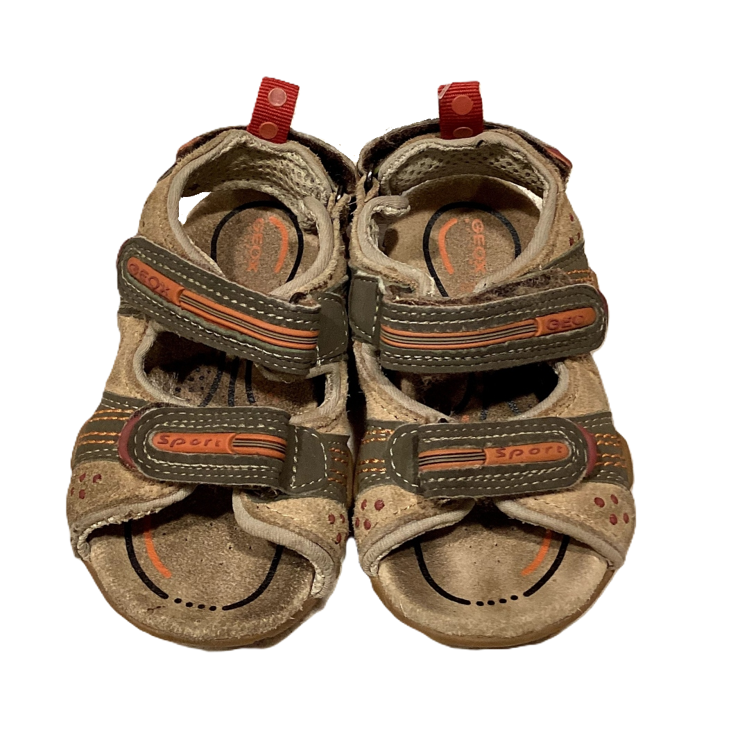 Size 7 Geox Brown Suede Hiking Sandals