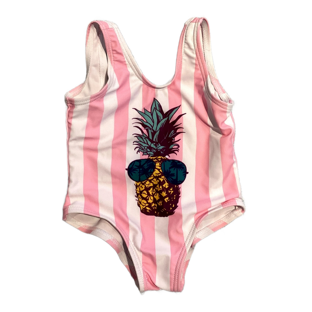 6-9 Girls Patpat One Piece w/Pineapple & Shades