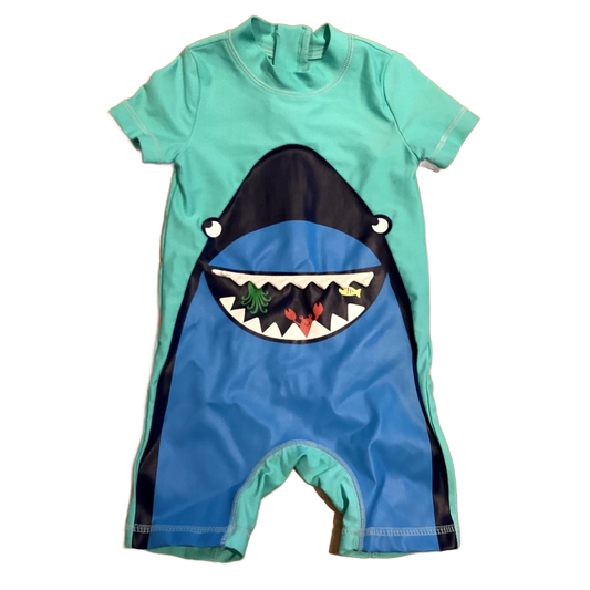 6-9 Boys Carter's Teal One Piece w/Shark