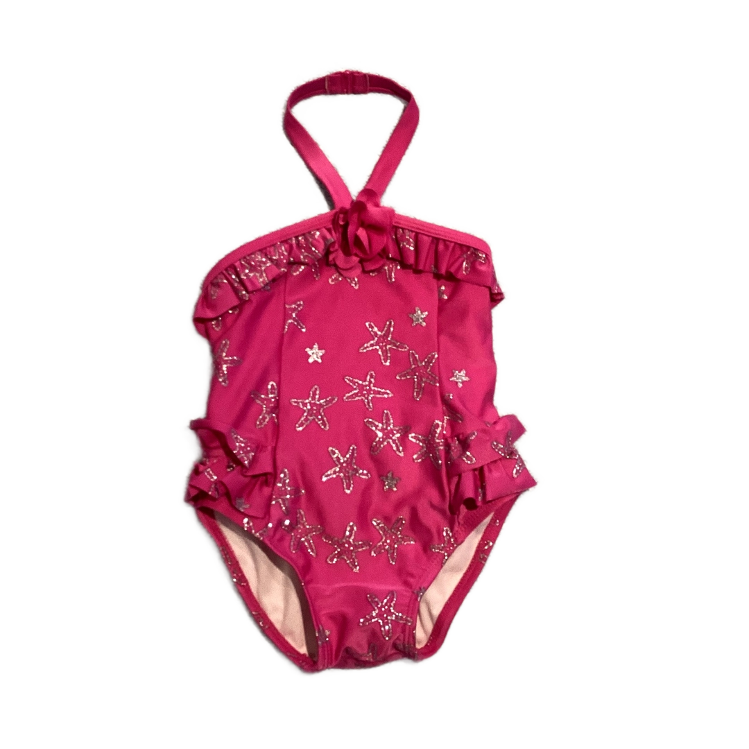 18-24 Girls Gymboree Magenta One Piece w/Starfish