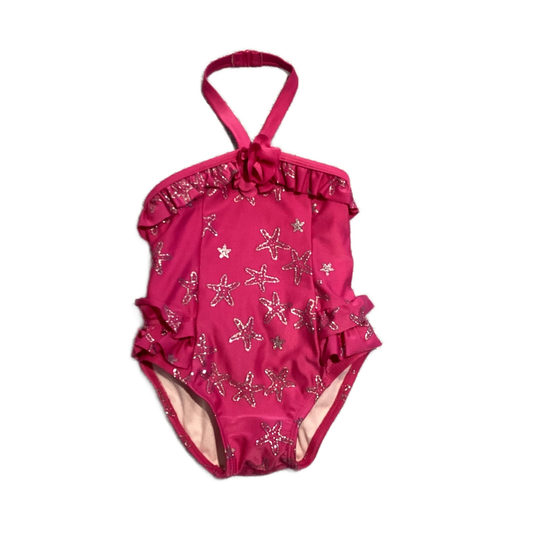 18-24 Girls Gymboree Magenta One Piece w/Starfish