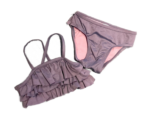 2T Girls Cat & Jack Lavender Two Piece w/Ruffles