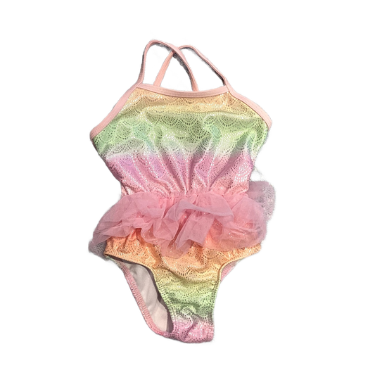 2T Girls Wonder Nation Glitter Mermaid One Piece
