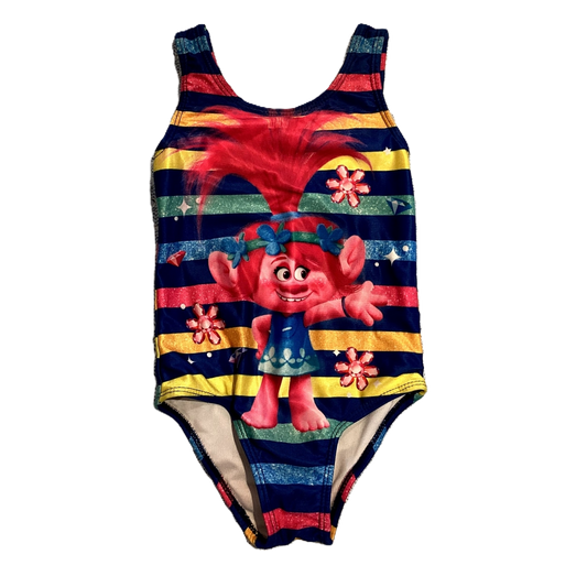 3T Girls Trolls One Piece Swimsuit