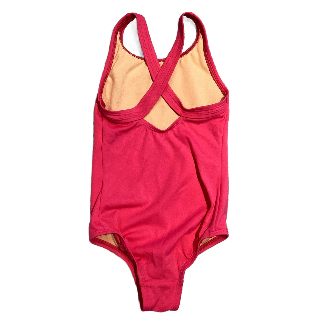 3T Girls Land's End Hot Pink One Piece Swimsuit
