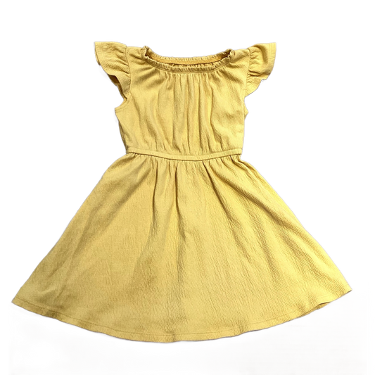 3T Girls Jumping Beans Dark Yellow Dress