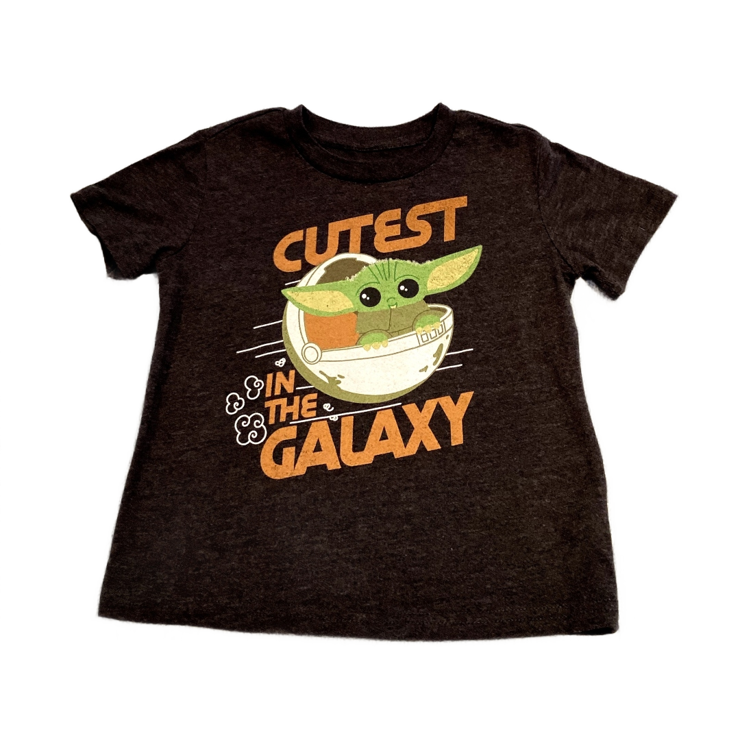 3T Girls Jumping Beans Charcoal Cutest In The Galaxy Tshirt