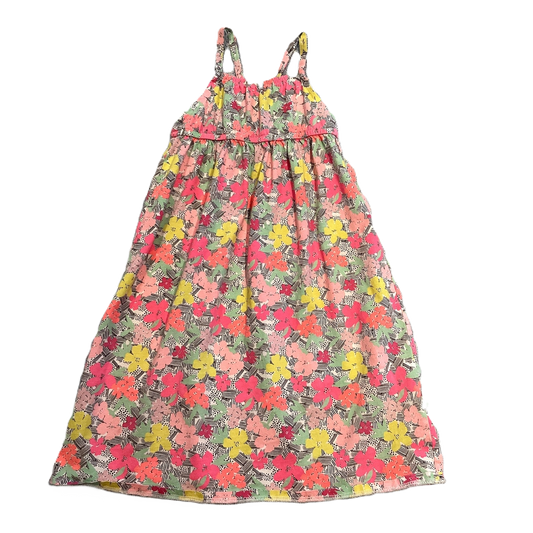 3T Girls Circo Maxi Dress w/Pink/Orange Flowers