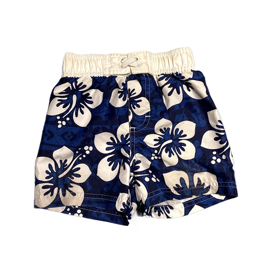 12-18 Boys Circo Navy/Royal Tropical Trunks