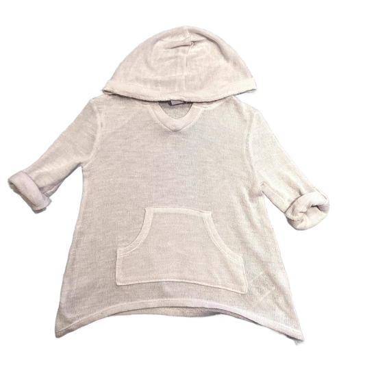 2T Girls Old Navy White Lightweight Hoodie/Cover Up