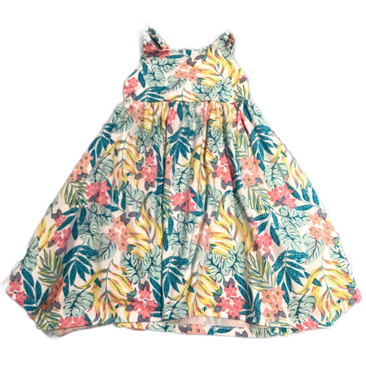 2T Girls Tommy Bahama Pastel Tropical Maxi Dress
