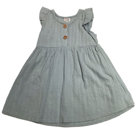 9-12 Girls Pat Pat Light Teal Dress