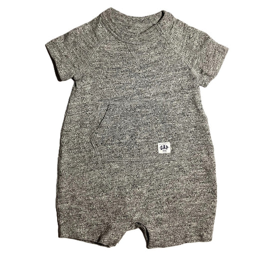3-6  Boys Baby Gap Gray Romper
