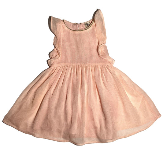 12-18 Girls OshKosh Peach Gauzy Dress