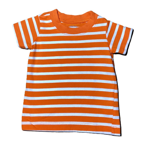 3-6 Boys Carter's Orange/White Tshirt