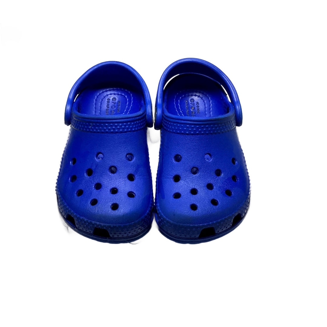 Size 7 Crocs Royal Blue Sandals