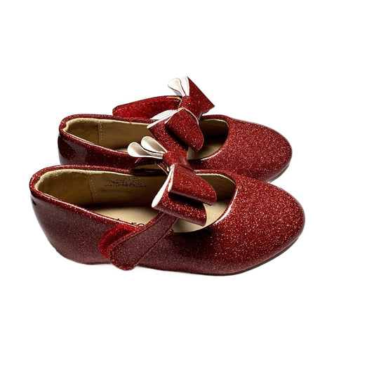 Size 5 Kiderence Ruby Slippers w/Bows