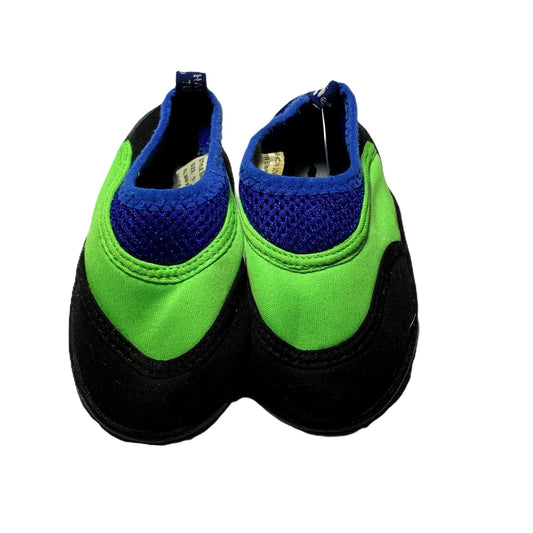 Size 5 Hang Ten Neon Green and Blue Swim Shoes