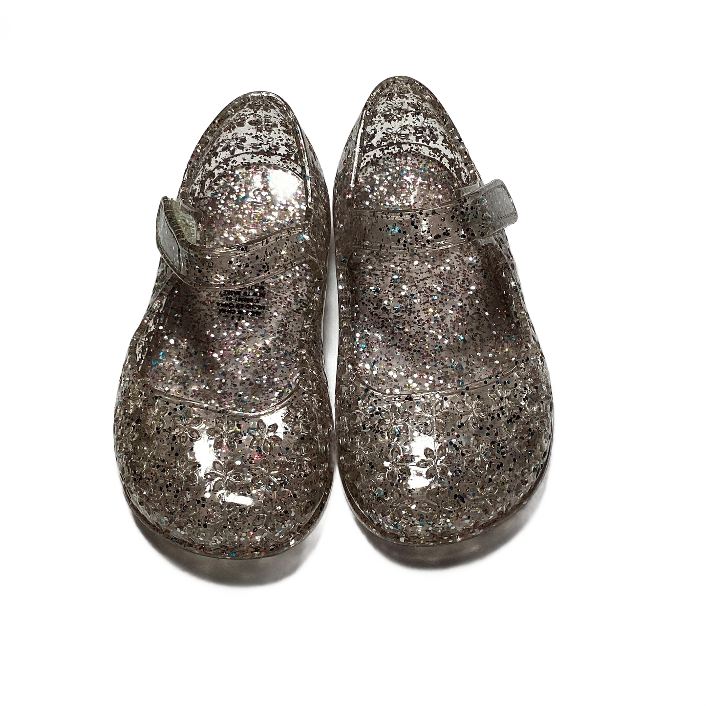 Size 5 Old Navy Glitter Jelly Sandals