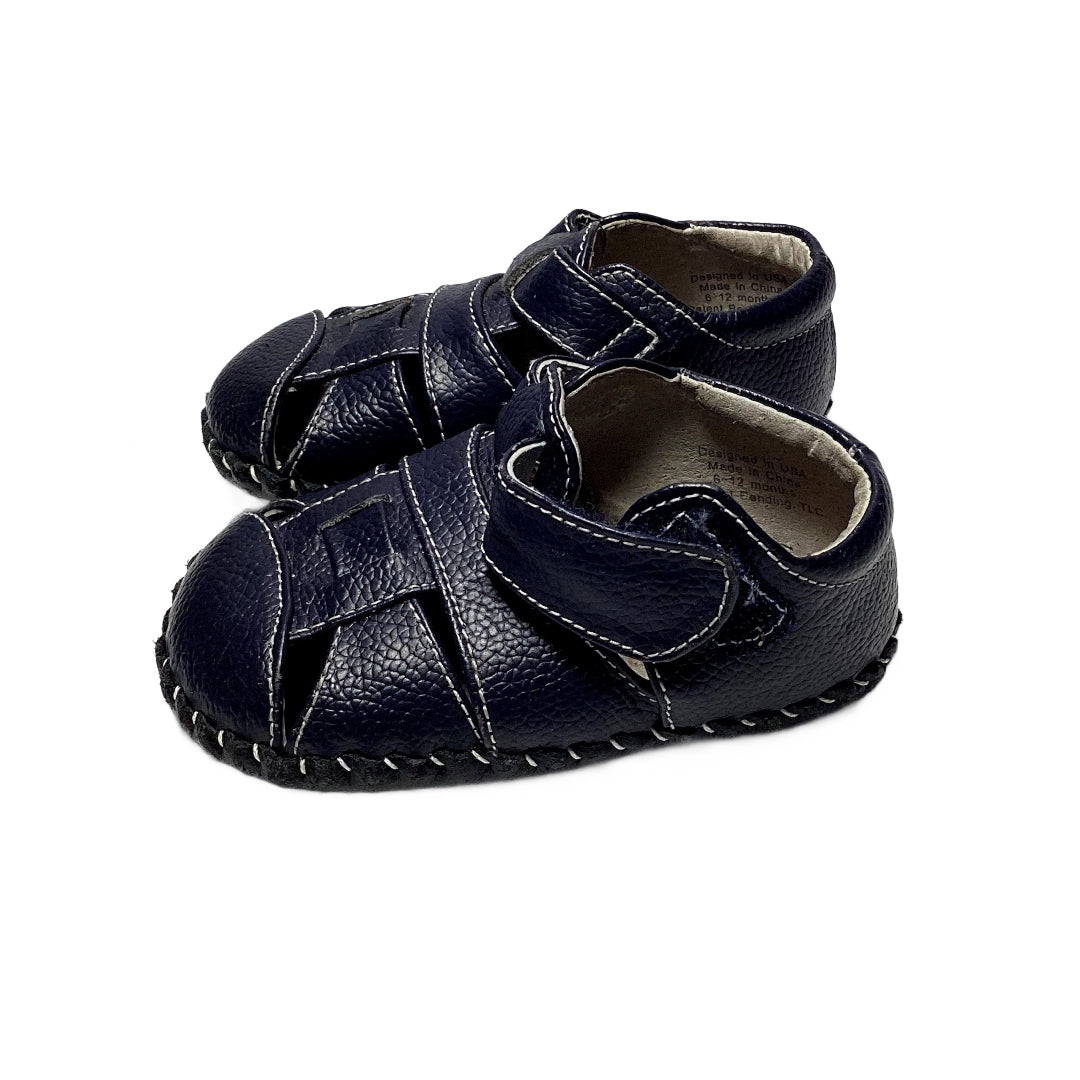Size 2.5 Pediped Navy Sandals
