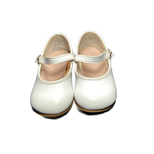 Size 2.5 Vintage White Leather Mary Janes