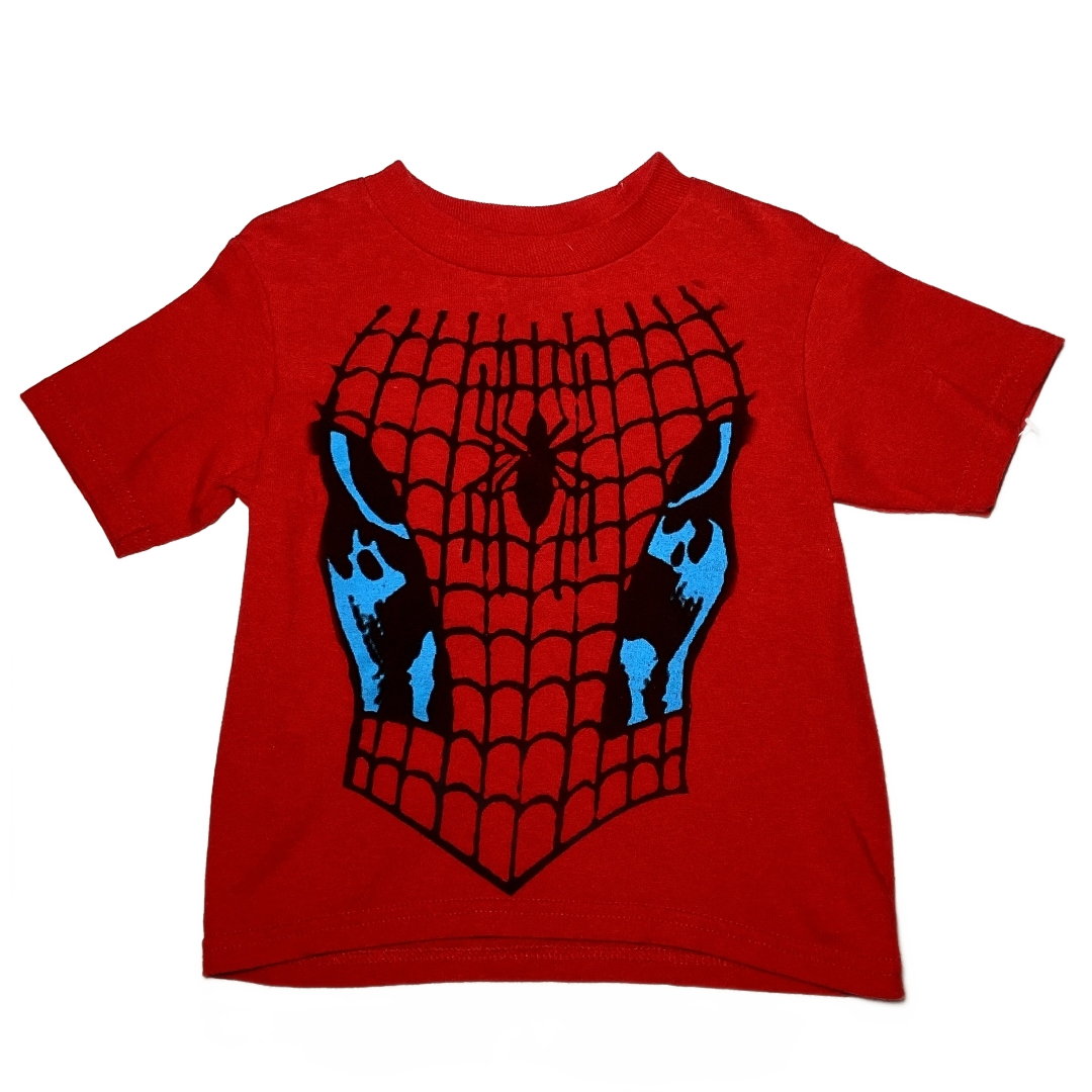 2T Boys Marvel Red Spiderman Web Tshirt