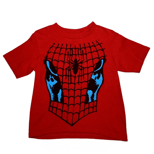 2T Boys Marvel Red Spiderman Web Tshirt