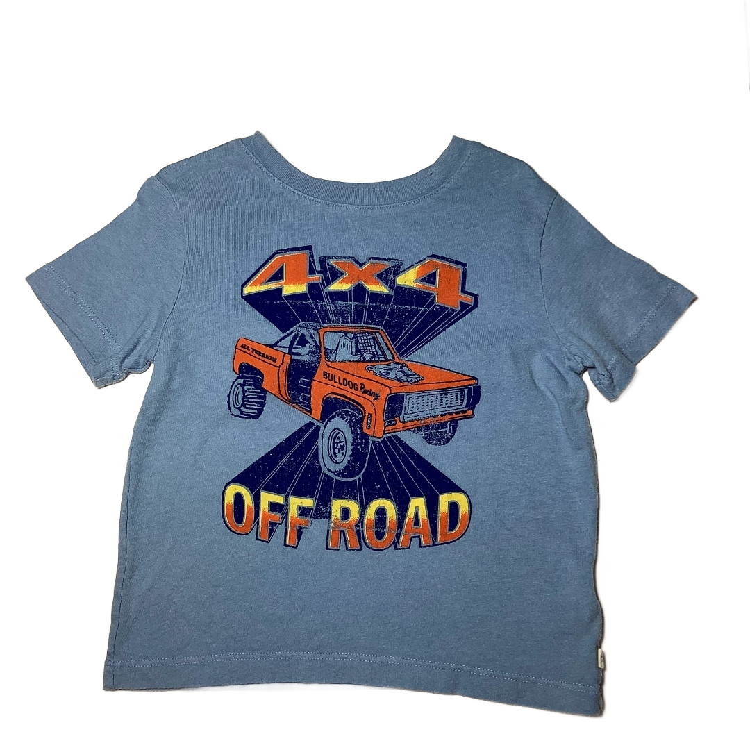 2T Boys Baby Gap Light Dusty Blue Baby Gap 4x4 Off Road Tshirt