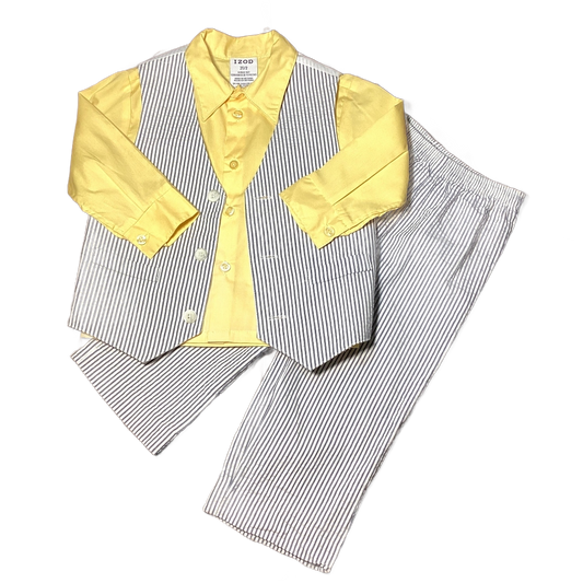 2T Boys Izod Seersucker Suit Set