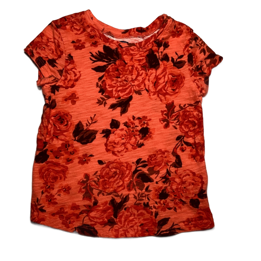 3T Girls  Old Navy Dark Melon Floral Tshirt